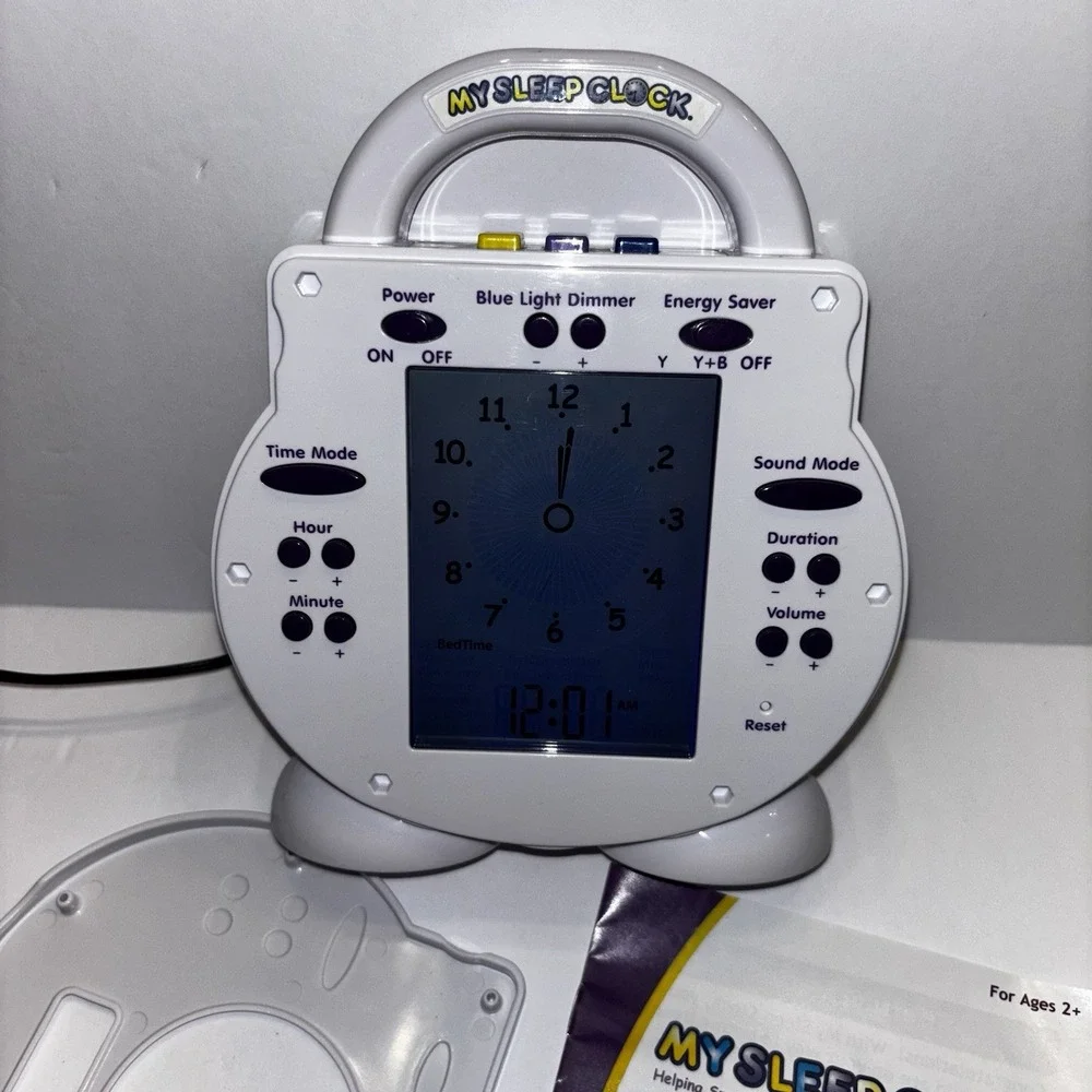 My Sleep Clock Nightlight, Alarm & Nap Timer Helps Kids Sleep Pattern